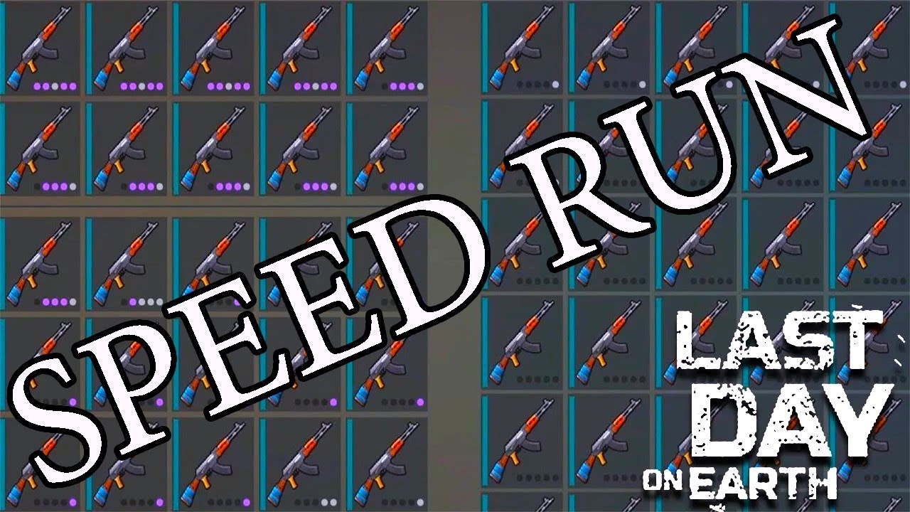 1.5 AK vs FLOOR 4 - SPEED RUN - LAST DAY ON EARTH - LDOE