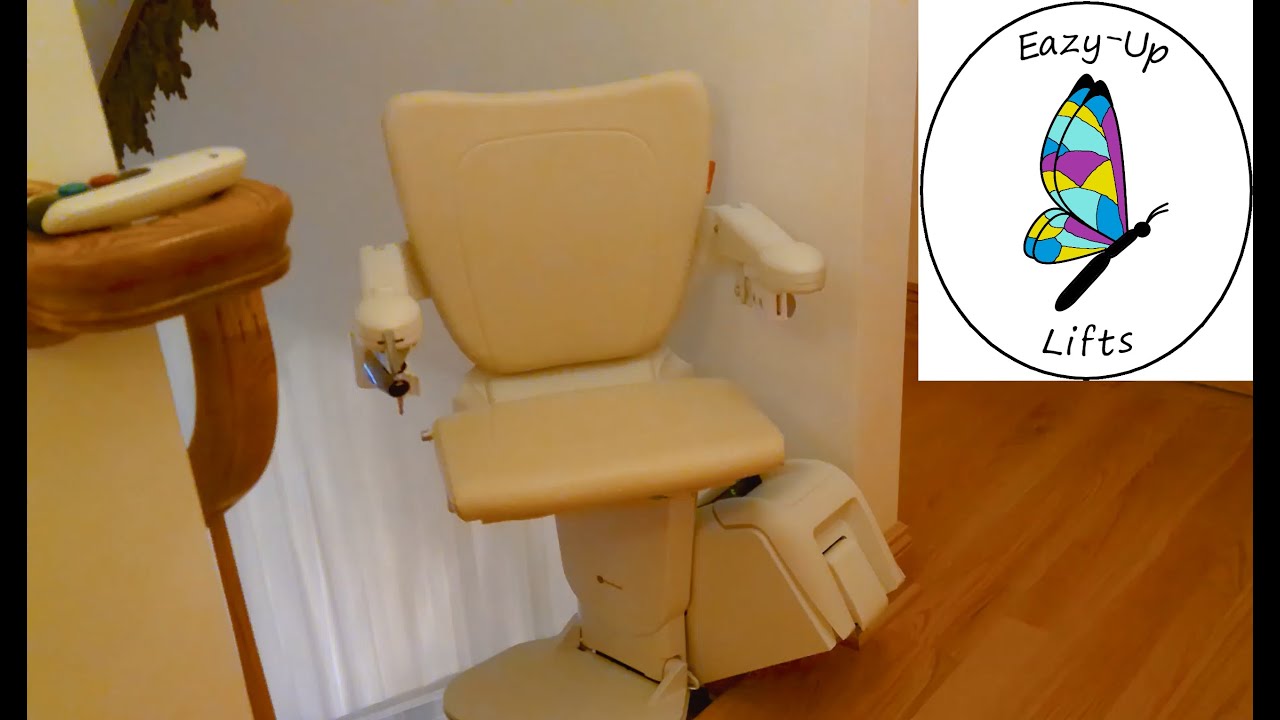 Fully Powered Handicare 1100 Stairlift Installed by Eazy-Up Lifts