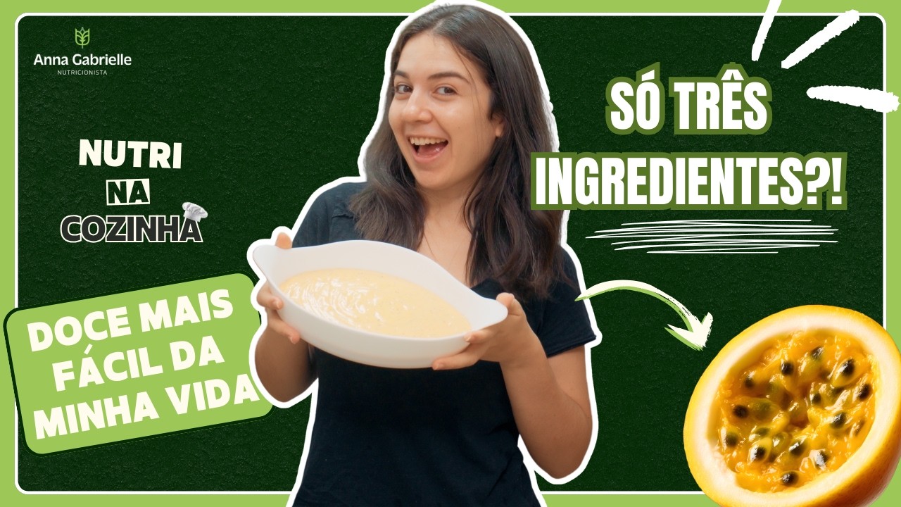 FIZ A MOUSSE DE MARACUJÁ MAIS FÁCIL DA INTERNET