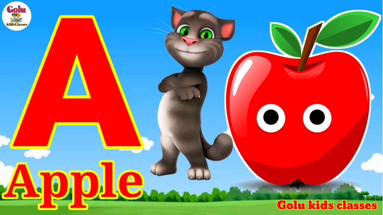 Phonics Song 2 with TWO Words in 3D - A For Airplane - ABC Alphabet Songs with Sounds for Children