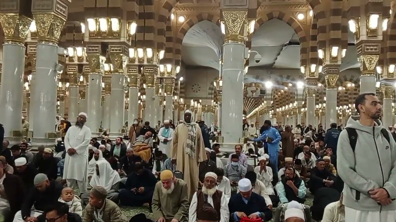 اذان تہجد مسجد نبوی مدینہ منورہ