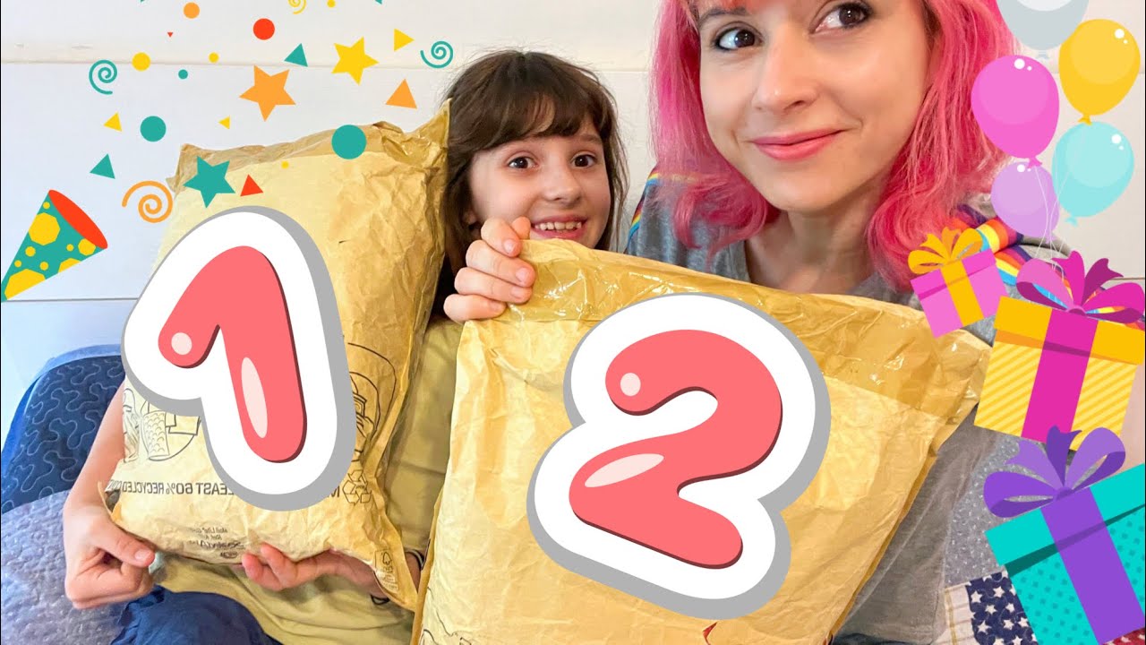 Pacchetti di zia Elena per il mio compleanno! 2023