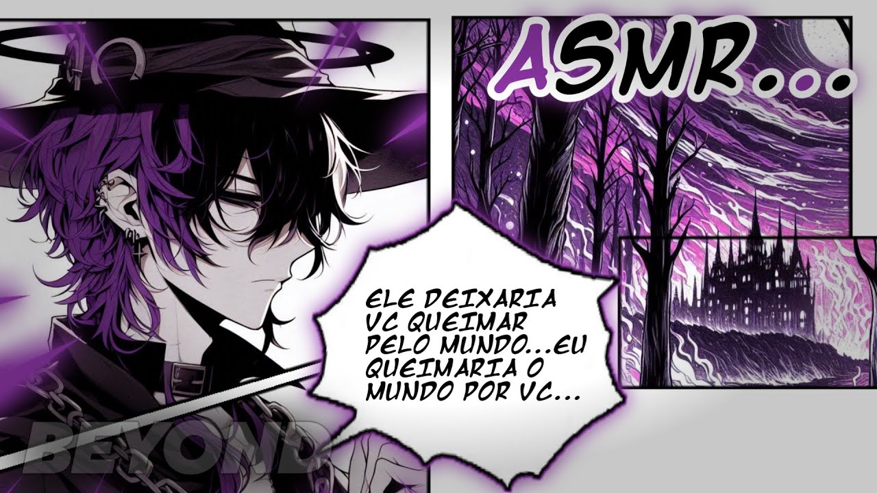 ASMR - LET THE WORLD BURN FOR YOU... (Eu deixaria ele queimar pra ter vc cmg...) - [Asmr Villain]