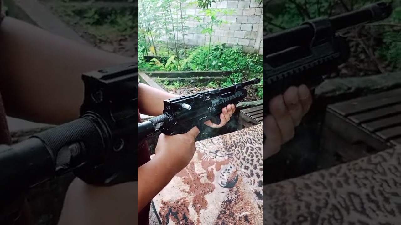 PCP predator mini semi auto masih dalam progres