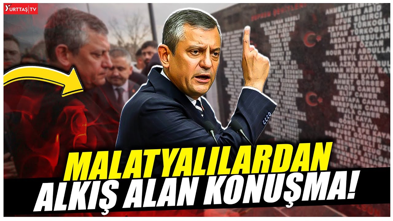 CHP Genel Başkanı Özgür Özel, Doğanşehir Belediyesi'nde konuşuyor!