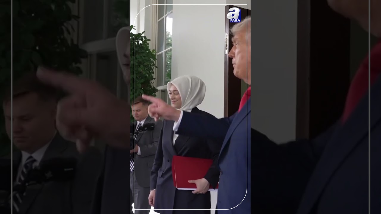 Başkan Erdoğan'ın Beyaz Saray'da Ayrıldığı Anlar #shorts #haber