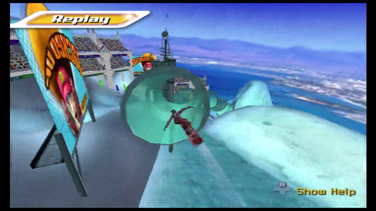 SSX Tricky - Aloha Ice Jam (No wormhole, no skip) - 1:22.31 (WR)