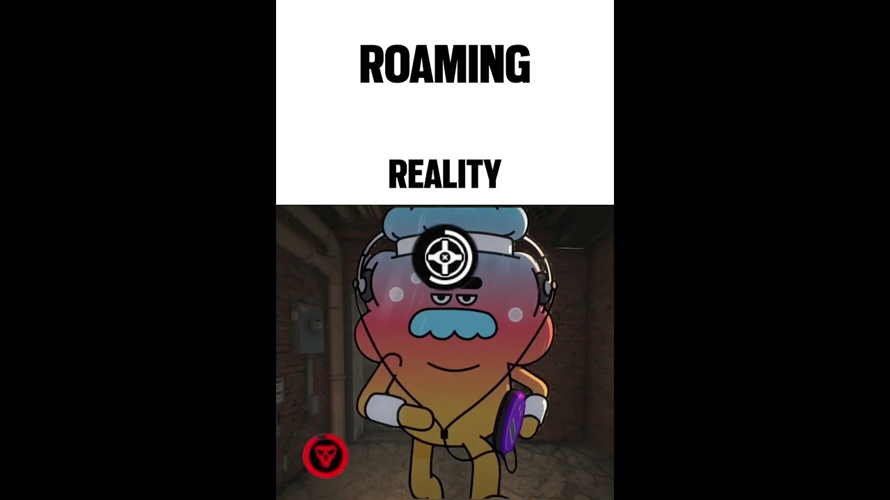 Expectation vs. Reality as a roamer 😂 #r6esports