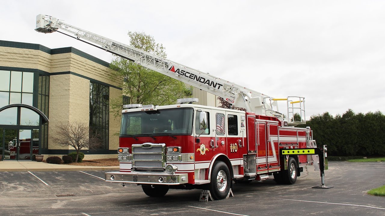 Ascendant® 110’ Single Axle Heavy-Duty Aerial Platform – FDIC 2017 Truck Walk Around