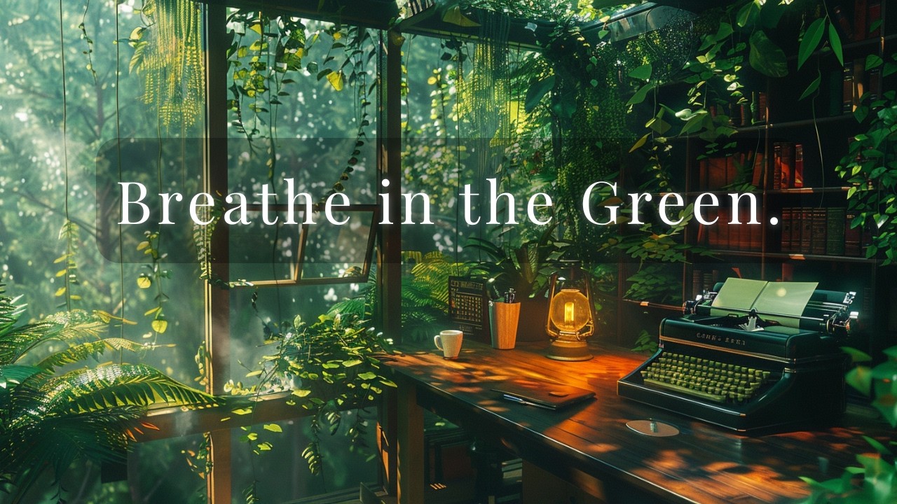 ✨ Botanical Workspace | Refreshing Forest Jazz | Thursday Morning Focus