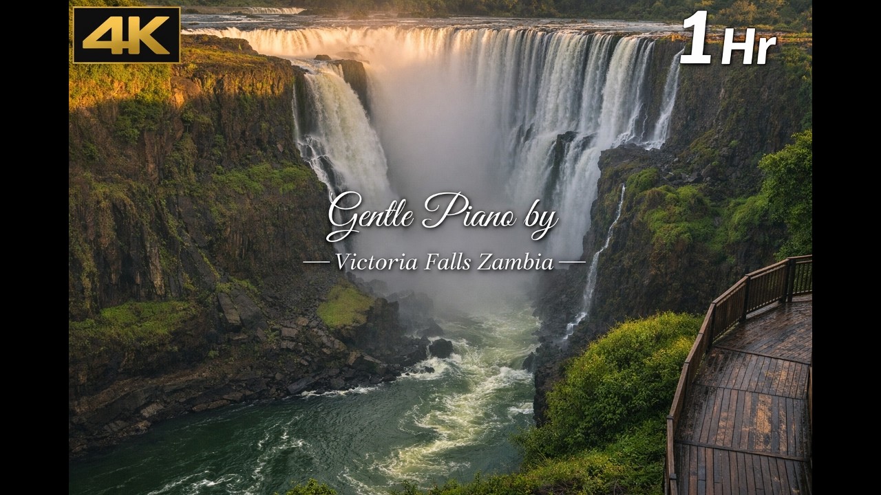 Gentle Piano by Victoria Falls  | 1 Hr |