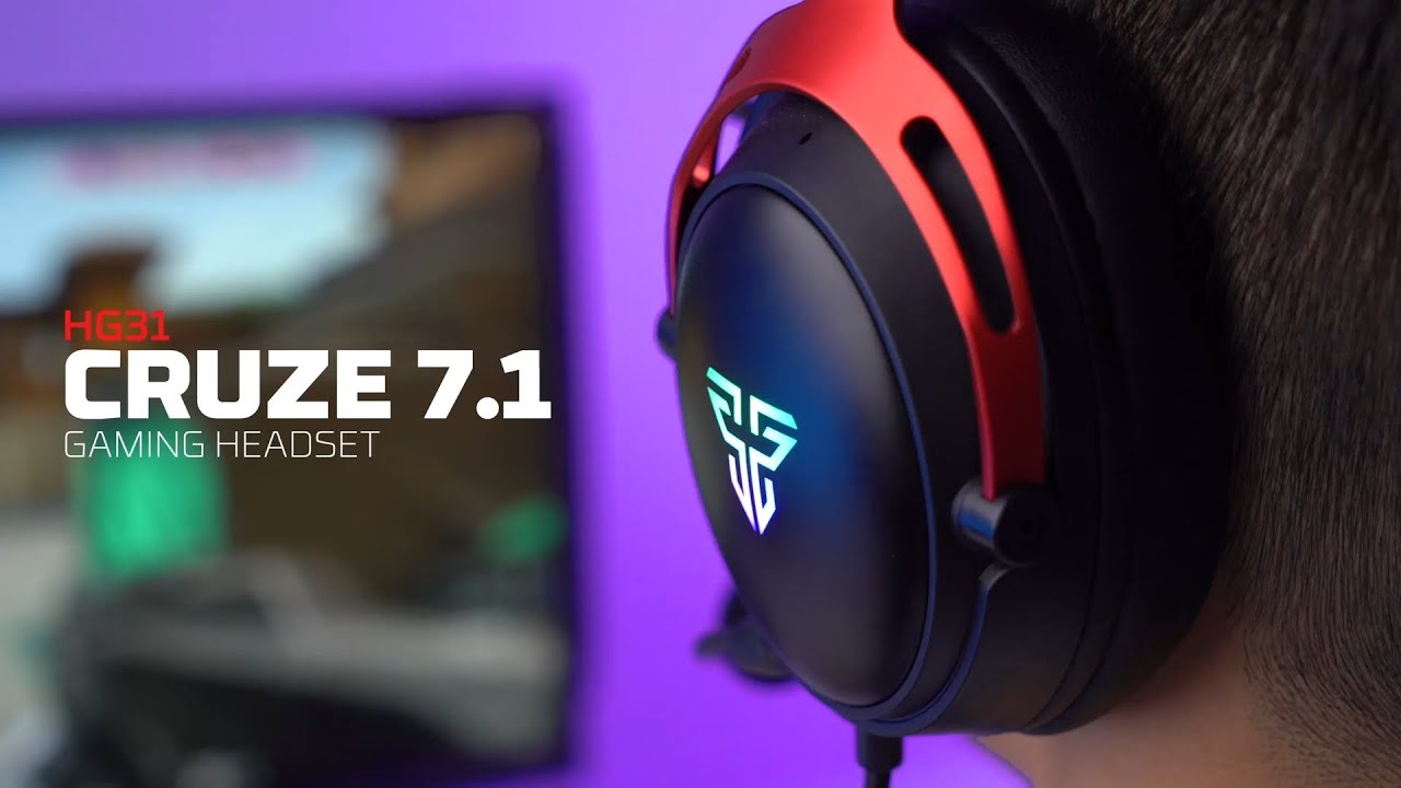 Распаковка и первый взгляд на Fantech Cruze 7.1 HG31 | Мощная игровая гарнитура 7.1