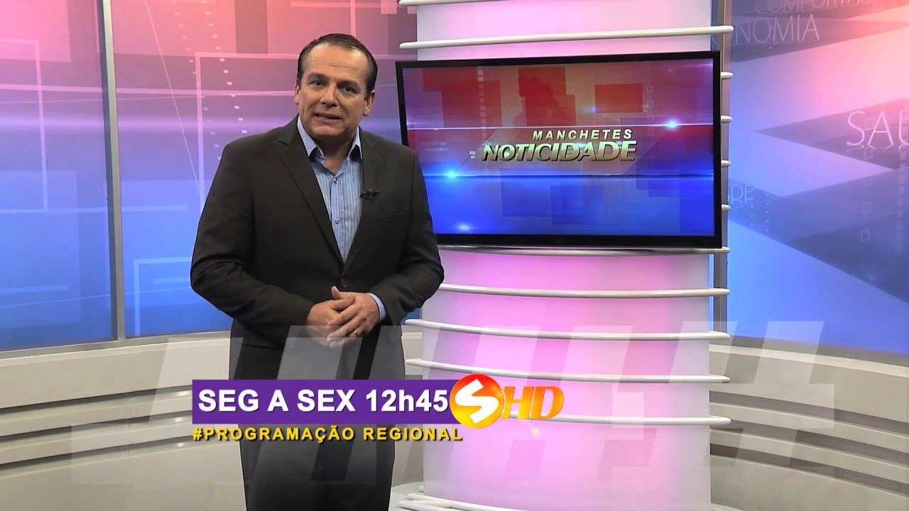 Vinheta Manchetes Noticidade -  TV Sorocaba/SBT