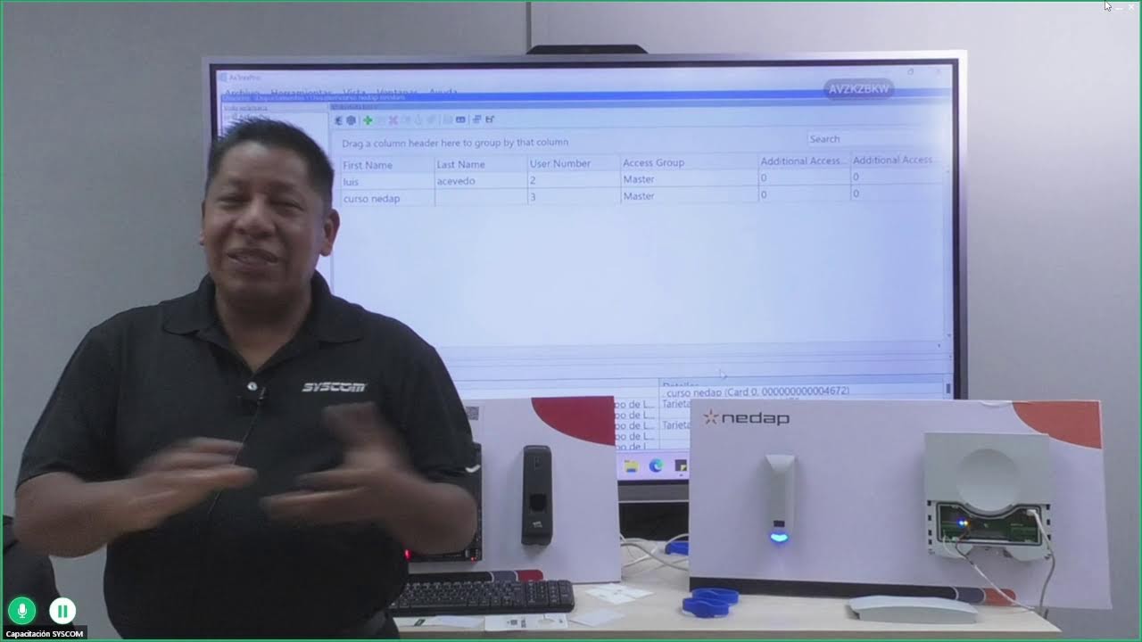 Integración de Lectores NEDAP y controlador ROSSLARE
