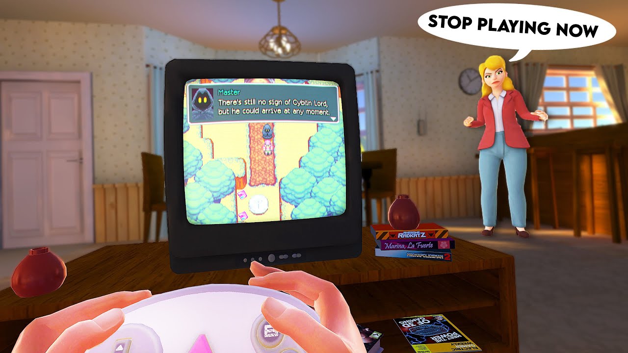 When you just want to play video games