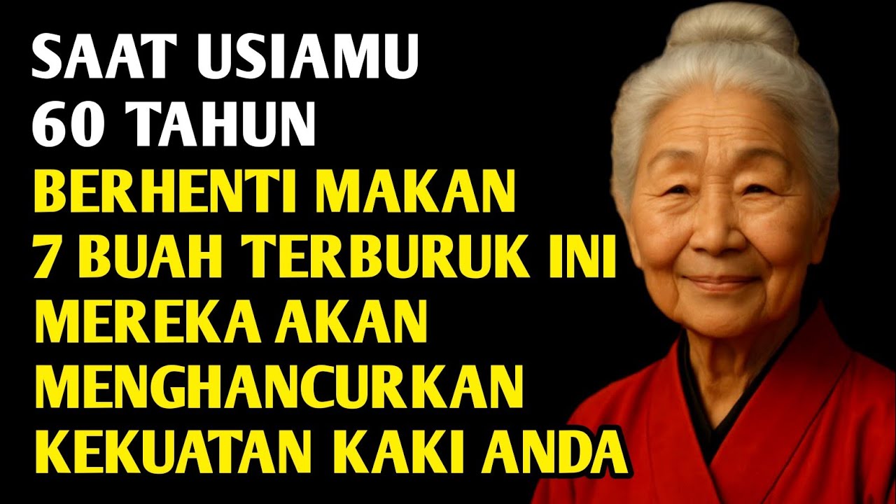 Hidup Tenang di Usia 60? Buah Terburuk untuk Lansia Penyebab Kaki Lemah, Nyeri dan Peradangan Kronis