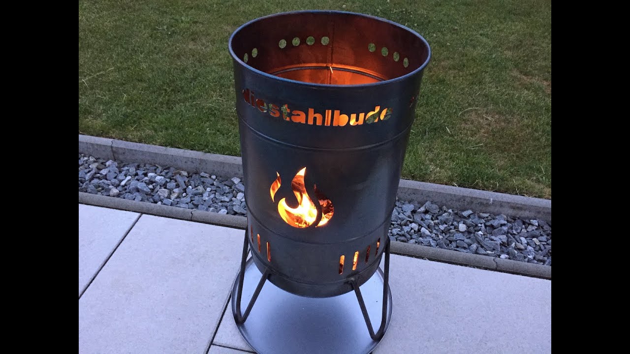 Vorstellung: DIE Stahlbude Feuerkorb (mit Grillrost und Dutch Oven Halter)