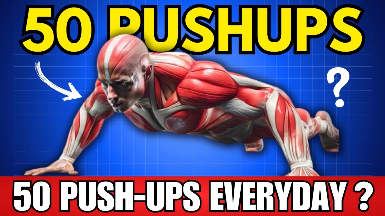 50 Pushups a Day For 30 Days Results Transformation