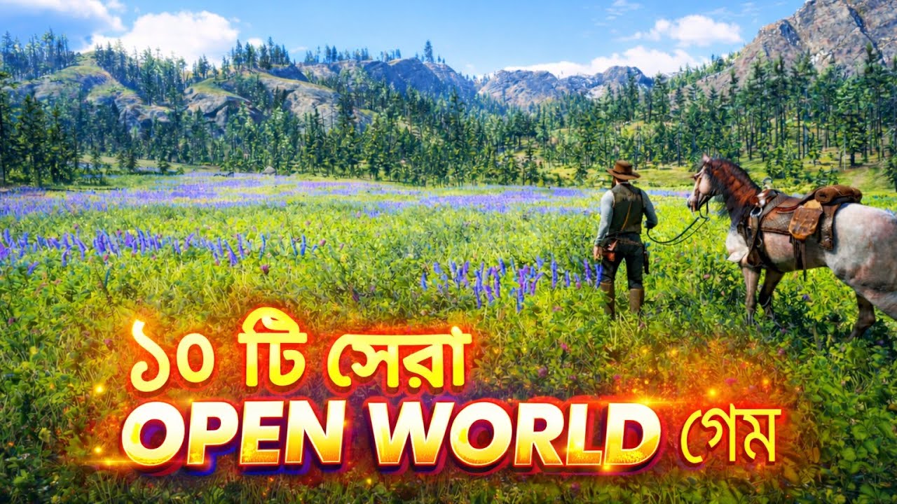 সেরা ১০ টি ওপেন ওয়ার্ল্ড গেমস 🔥 | Top 10 Best Open World Games for Android  2026 😱