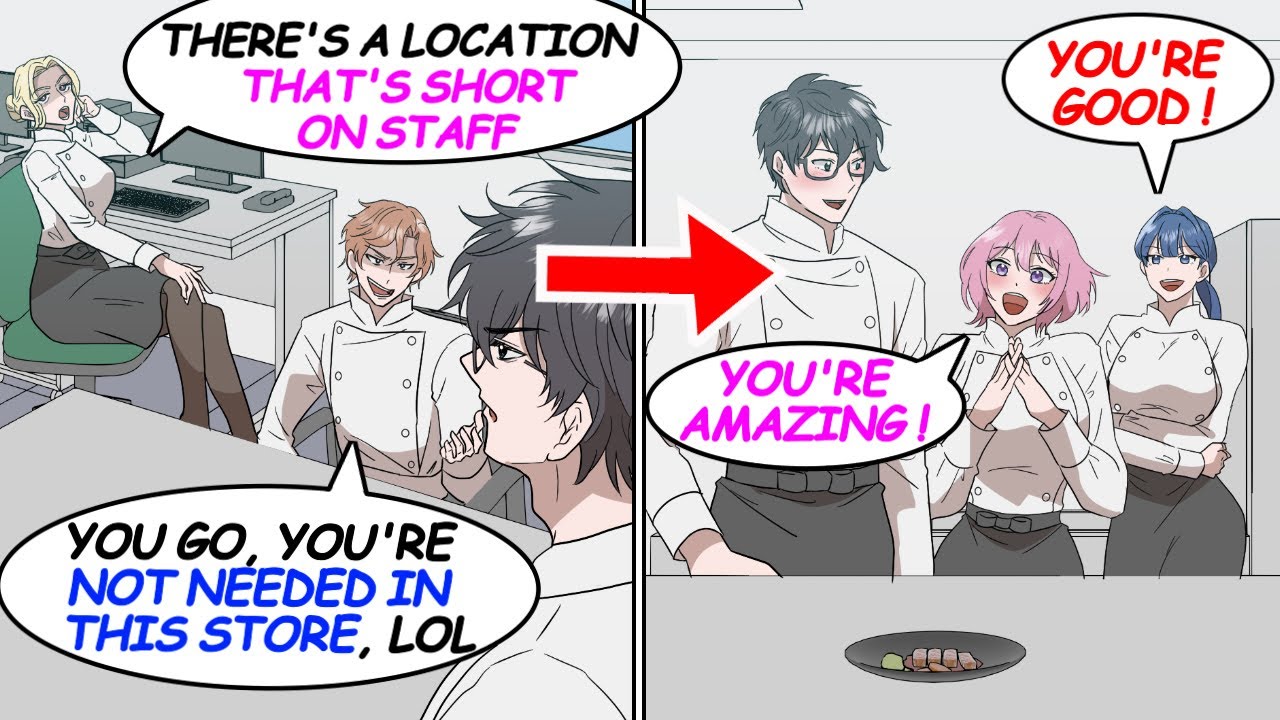 I was treated as incompetent by my coworker at work, and they kicked me out. But at my new...[Manga]