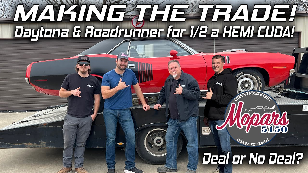 We Traded TWO Cars for THIS 1971 HEMI Cuda! Worth It??