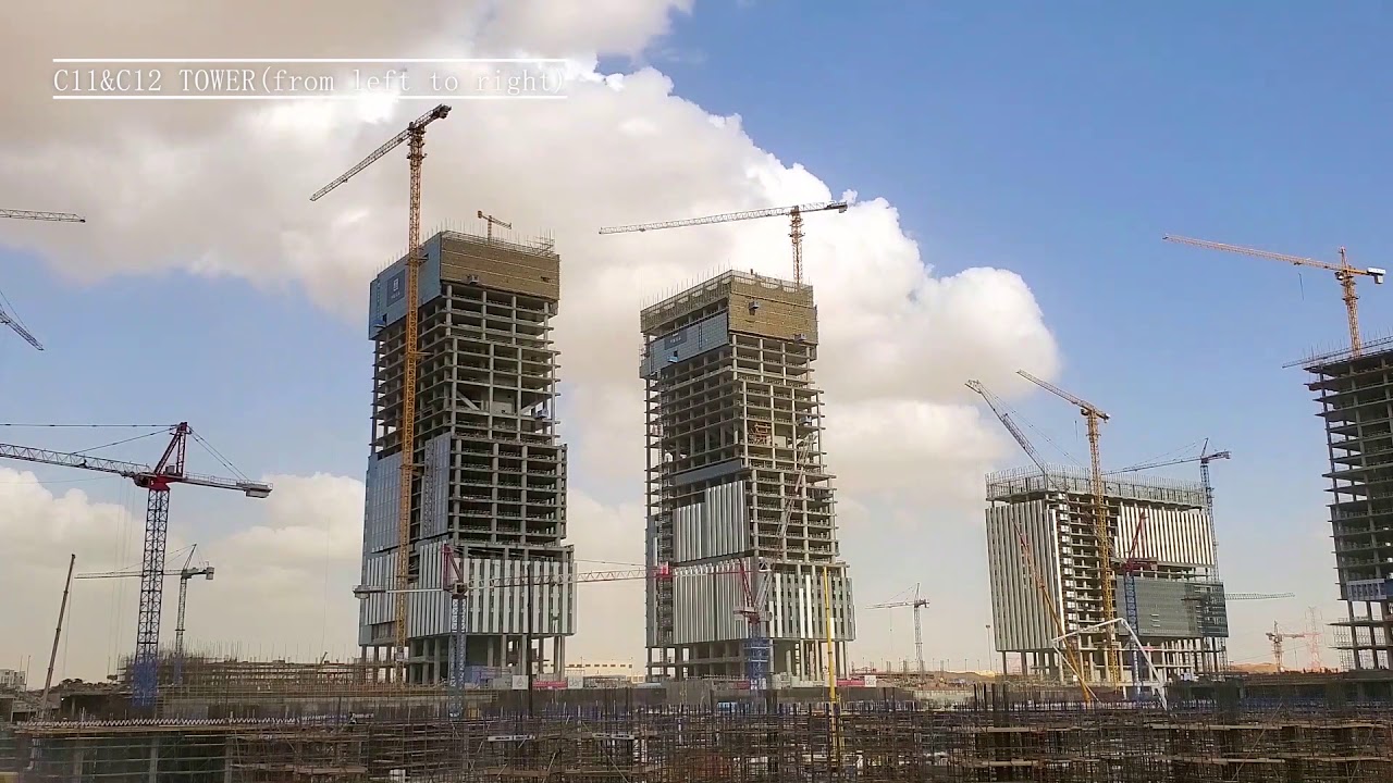 the time-lapse photography of Egypt&rsquo;s New Administrative Capital CBD project