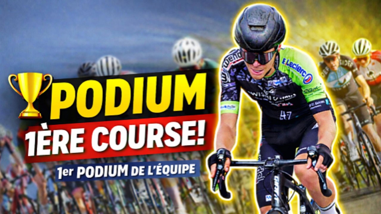 Retour des COURSES de vélo et podium de l'équipe !!