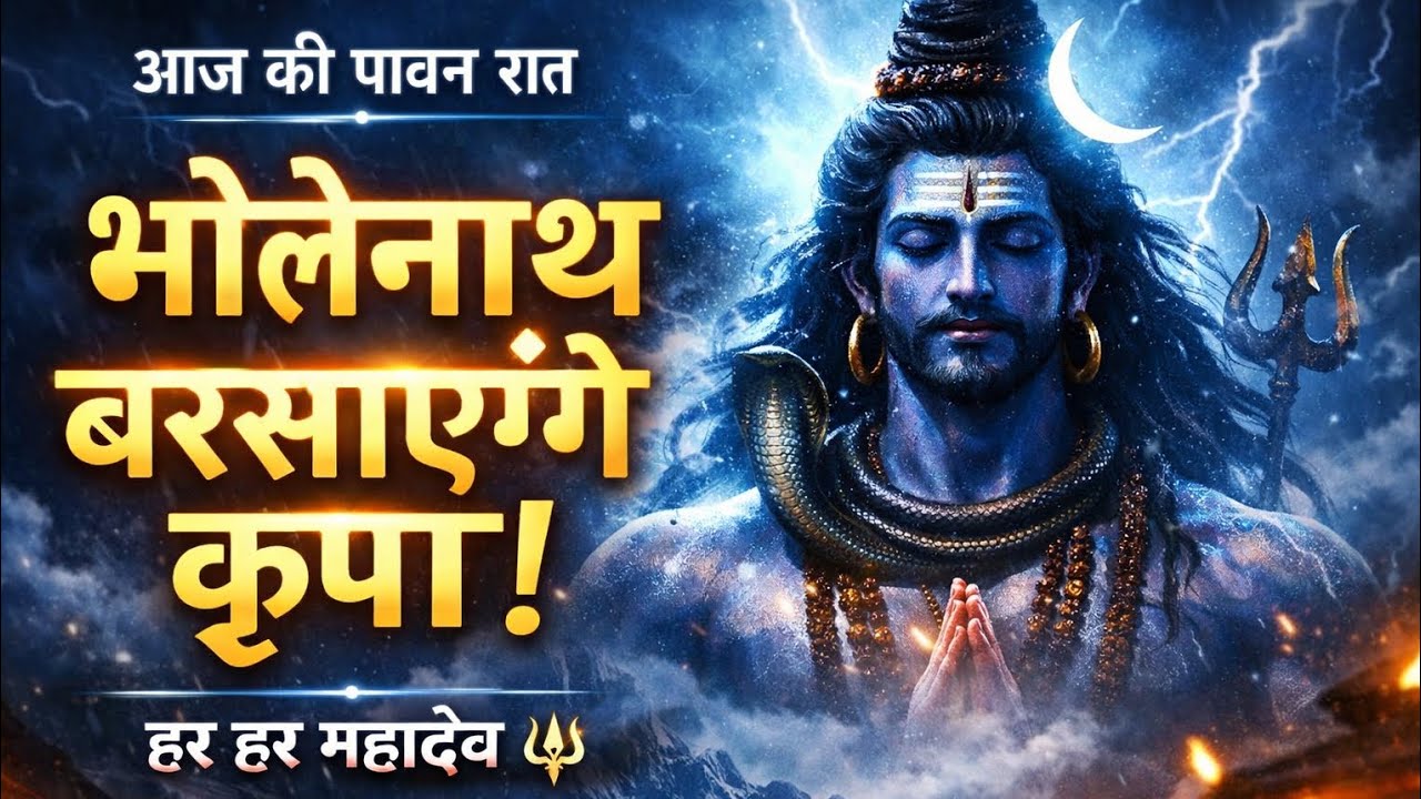 Mahashivratri 2026 | भोलेनाथ बरसाएंगे कृपा 🔱 | Har Har Mahadev
