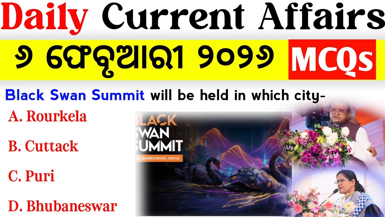 6 February 2026 Current Affairs MCQs | Current Affairs Today | Daily Current Affairs MCQs |