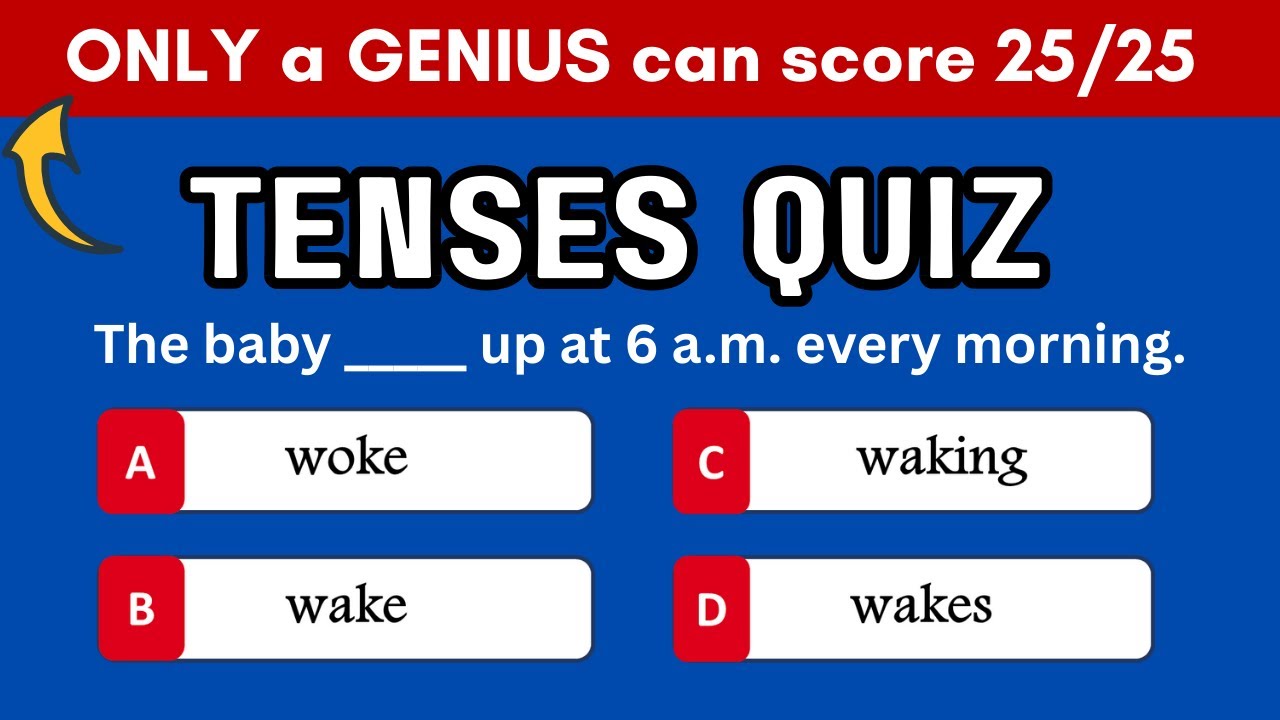 English Tenses Challenge 🔥 I Test Your English Tenses in 10 Seconds! ⏱️