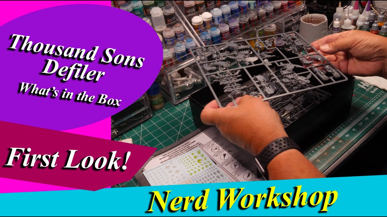 Thousand Sons Defiler - Warhammer 40K - What's in the box