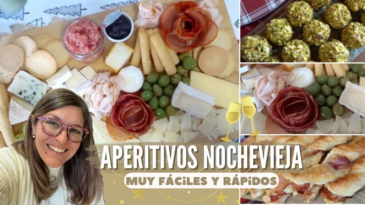 APERITIVOS NAVIDAD para NOCHEVIEJA Fáciles y Rápidos