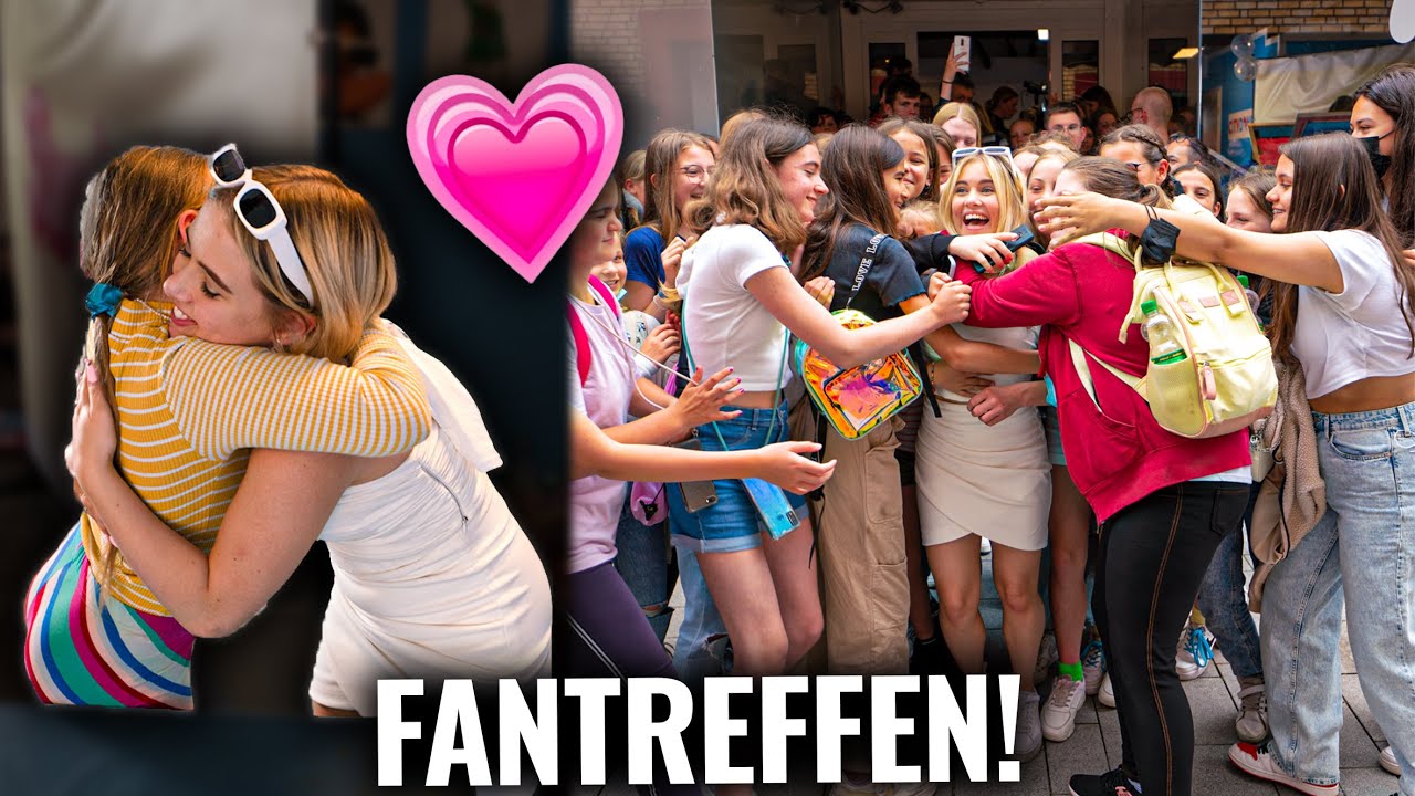 MEIN ERSTES FANTREFFEN!🤪 - SO VIELE WAREN DA!! - VLOG