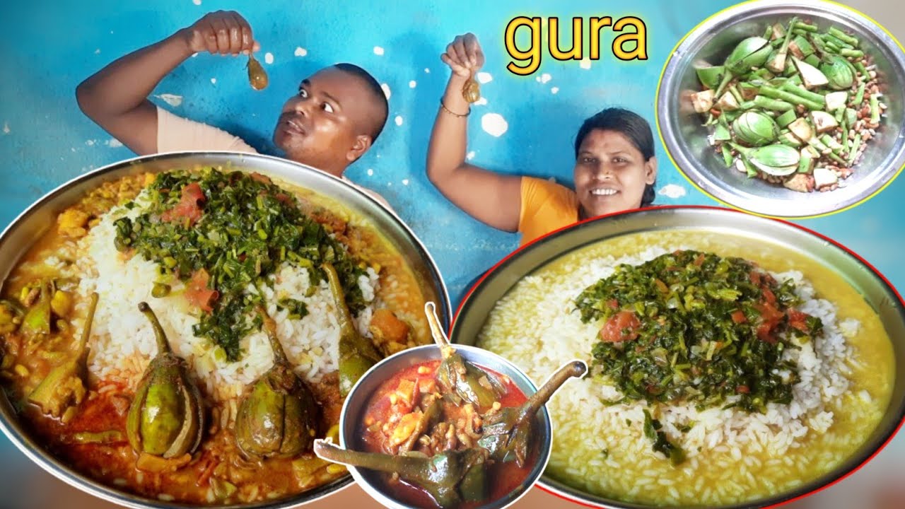 eating show | village famous mad dabka cooking eating | mukbang full Brinjal rice | mukbang rice
