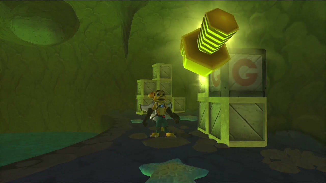 Ratchet and Clank planet Rilgar All Gold Bolts