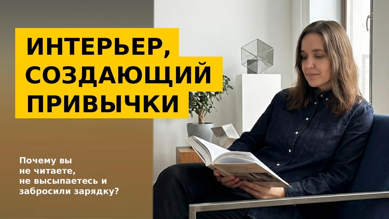 7 привычек в новом интерьере | Какое пространство изменит вашу жизнь?