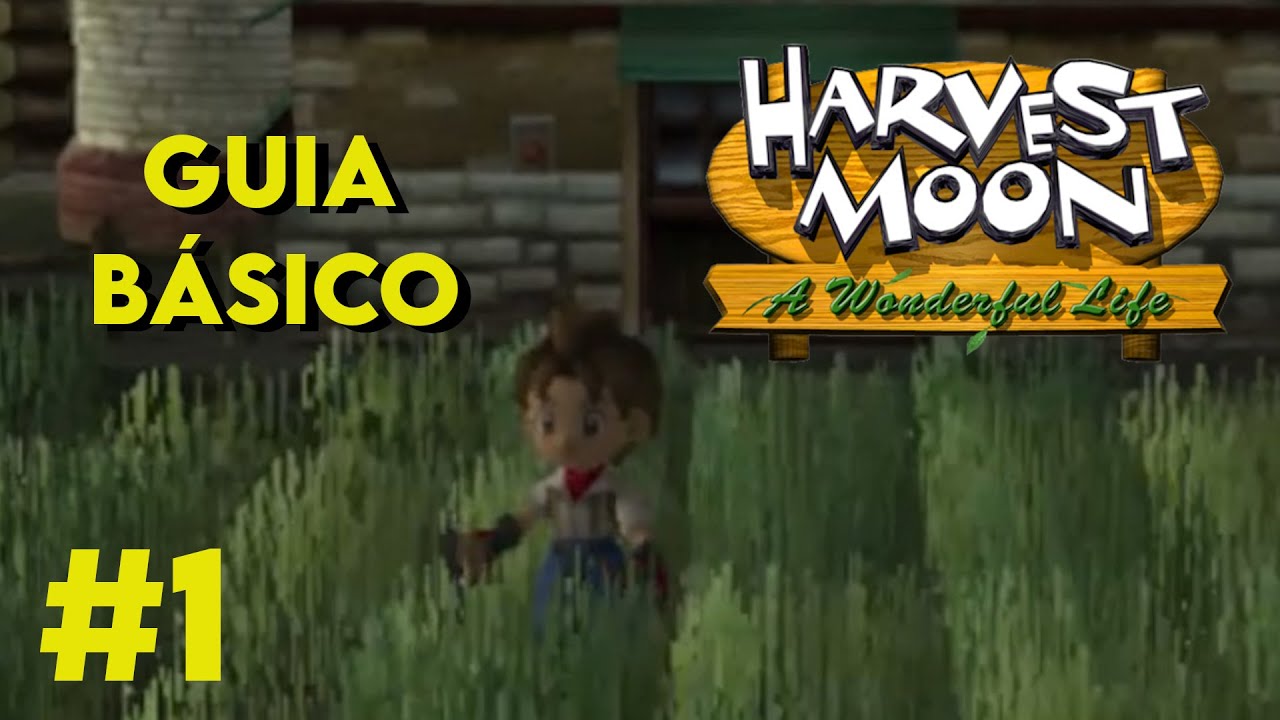 Básico para jogar Harvest Moon A Wonderful Life - 001
