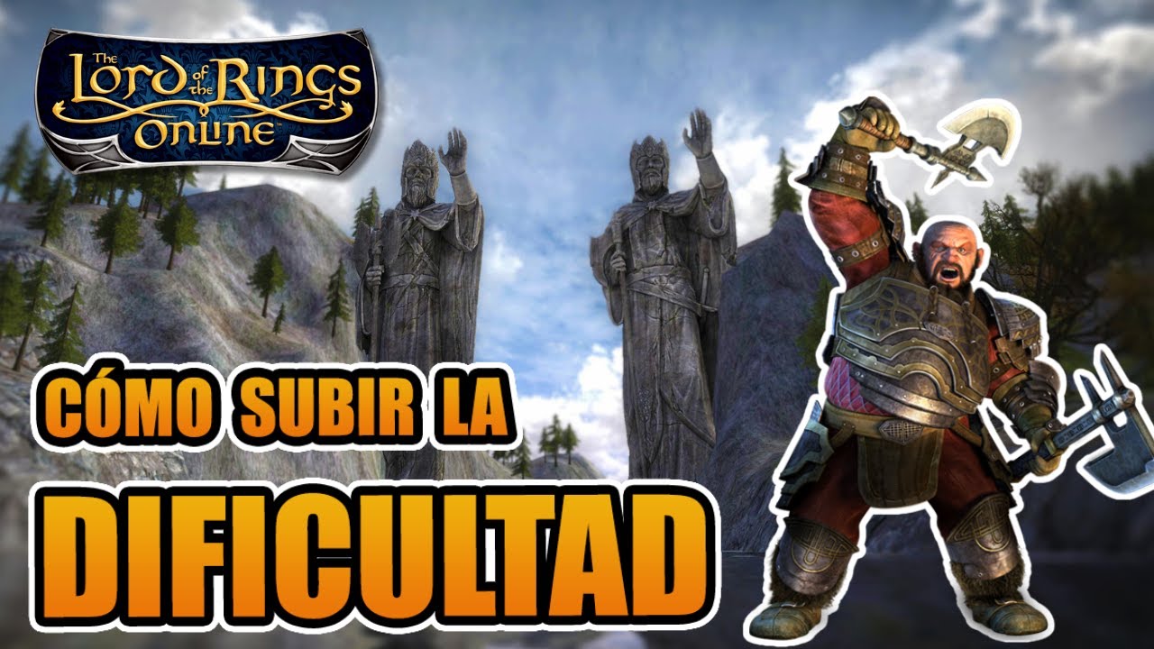 🏆LOTRO - CÓMO SUBIR LA DIFICULTAD Y GANAR EXCLUSIVAS RECOMPENSAS