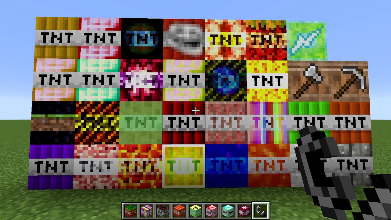 Minecraft: EVEN MORE TNT MOD (31+ TNT EXPLOSIVE)
