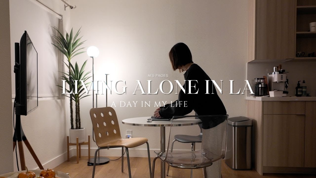 day in my life | living alone in la | 29 yo corporate girl | cozy mornings, flea market, cute cafes