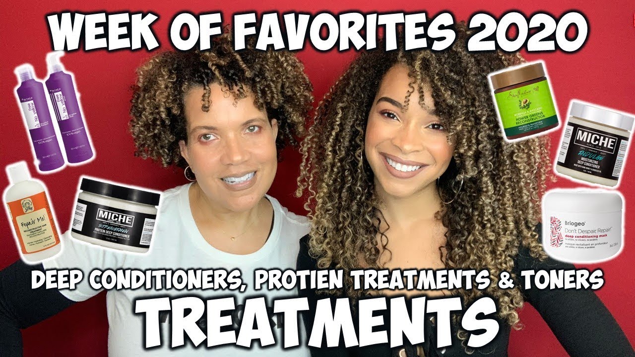 FAVORITE TREATMENTS: Deep Conditioners, Protein Treatments & Toners | Week of Favorites