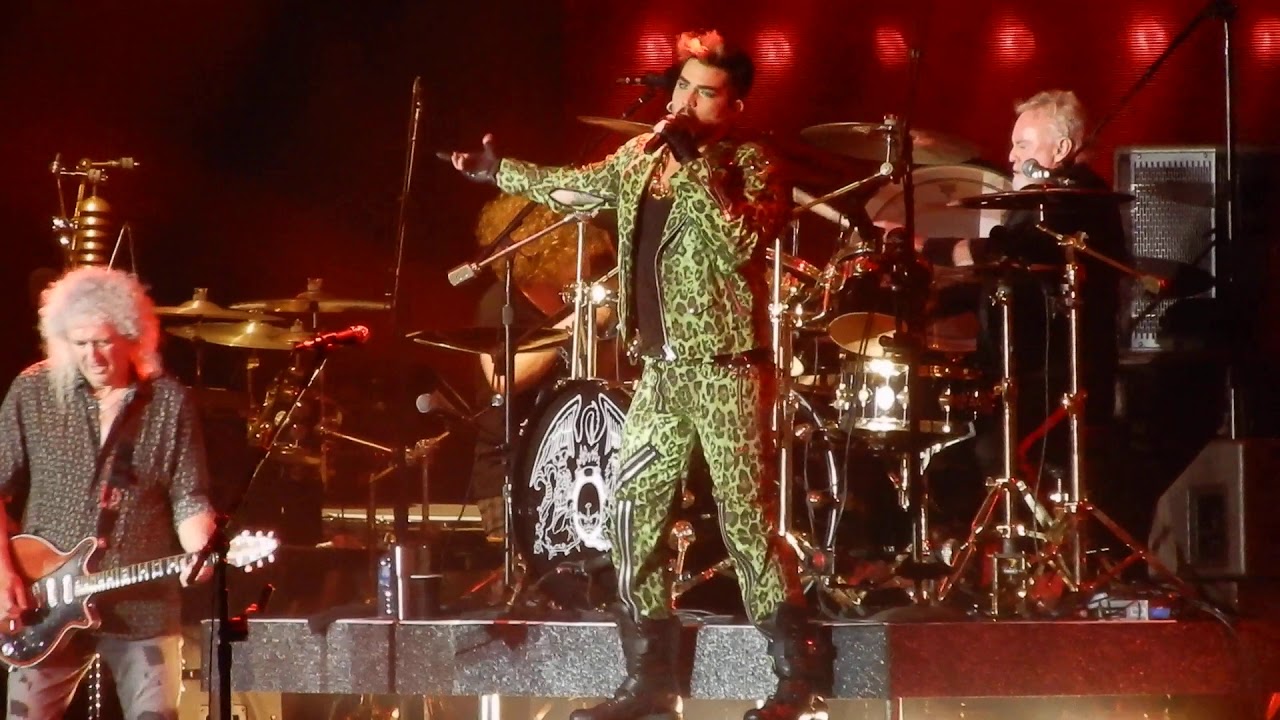 Fire Fight Australia - Queen + Adam Lambert. Hammer to Fall. [Fancam]