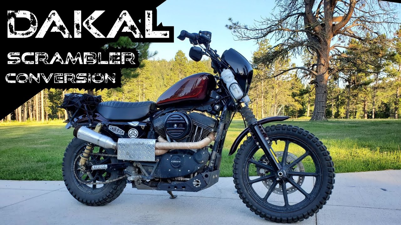 Harley-Davidson Sportster Off-Road Conversion for the Dakota Adventure Loop - DakAL.