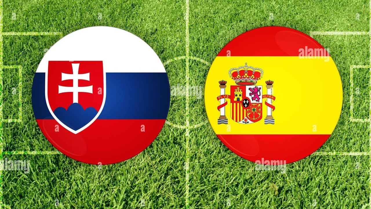 ME vo futbale 24 Slovensko vs Spanielsko