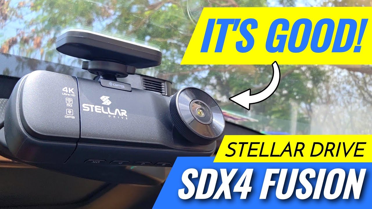 Stellar Drive SDX4 Fusion Triple Dash Camera REVIEW: Worthy Performer