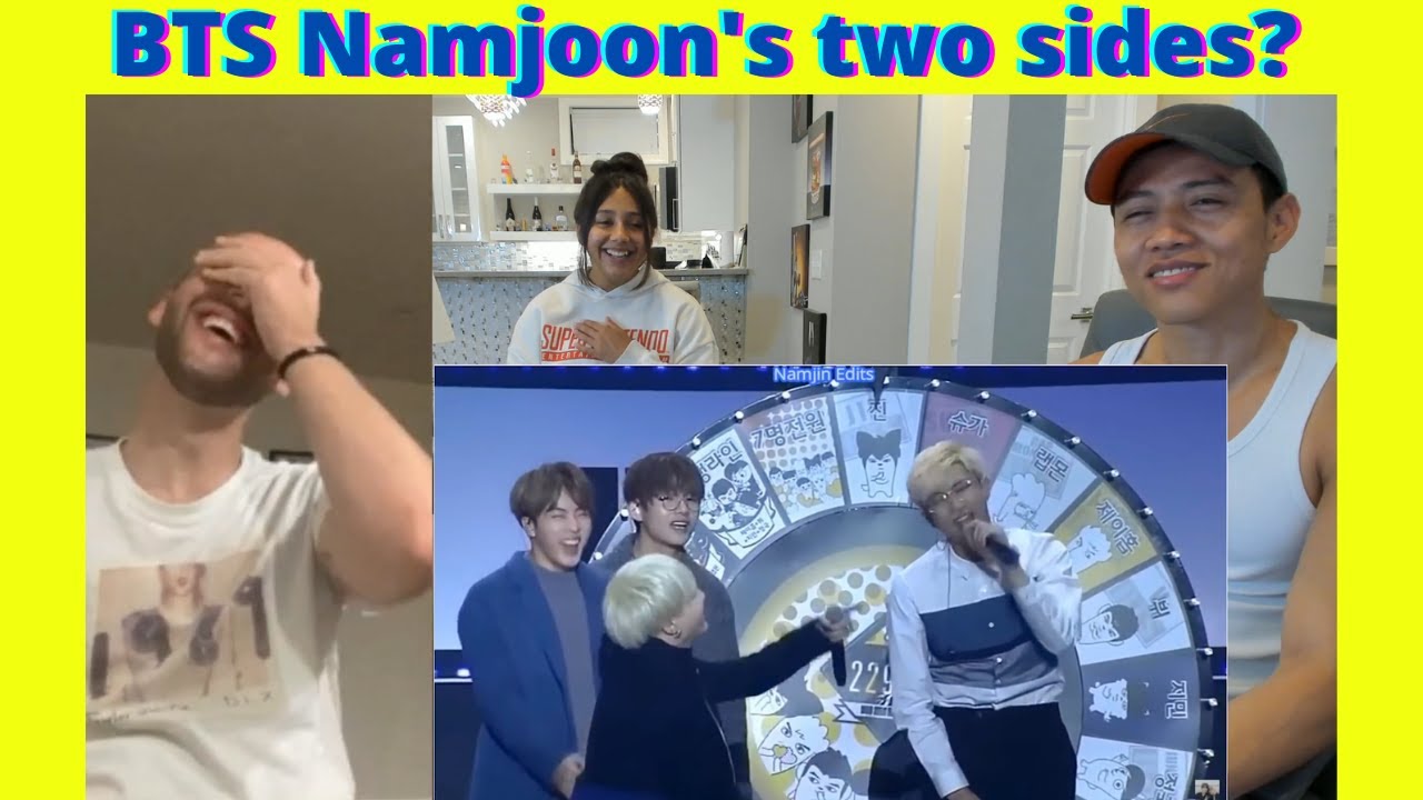 BTS RM versus Namjoon - Two Sides of Namjoon | BTS RM Moments | reaction
