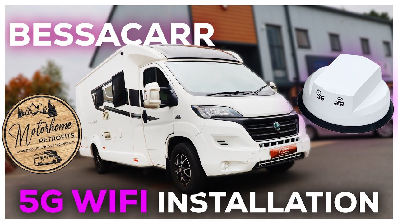 Potrzebujesz Wi-Fi w swoim kamperze? Zobacz, jak instalujemy kompaktowy system Wi-Fi 5G Pro!