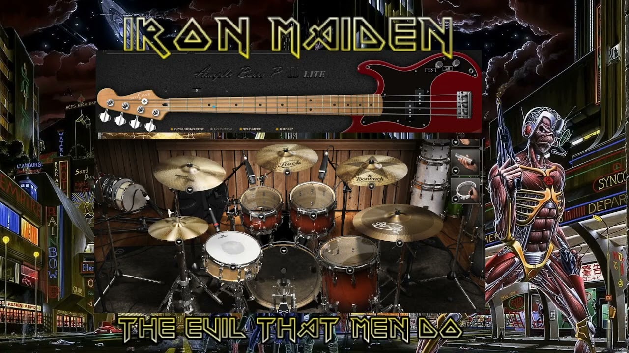 Iron Maiden: The Evil That Men Do (drum and bass only)