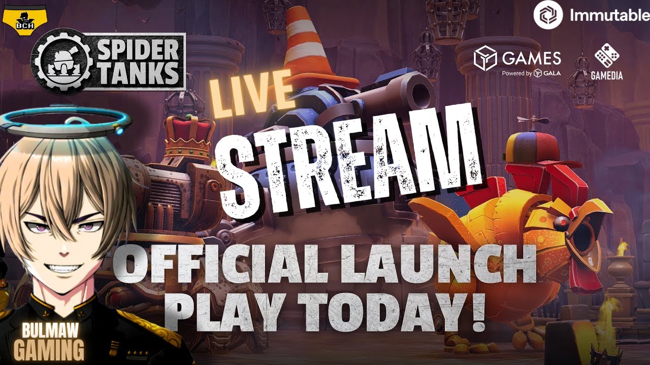 SPIDER TANKS LAUNCH DAY!