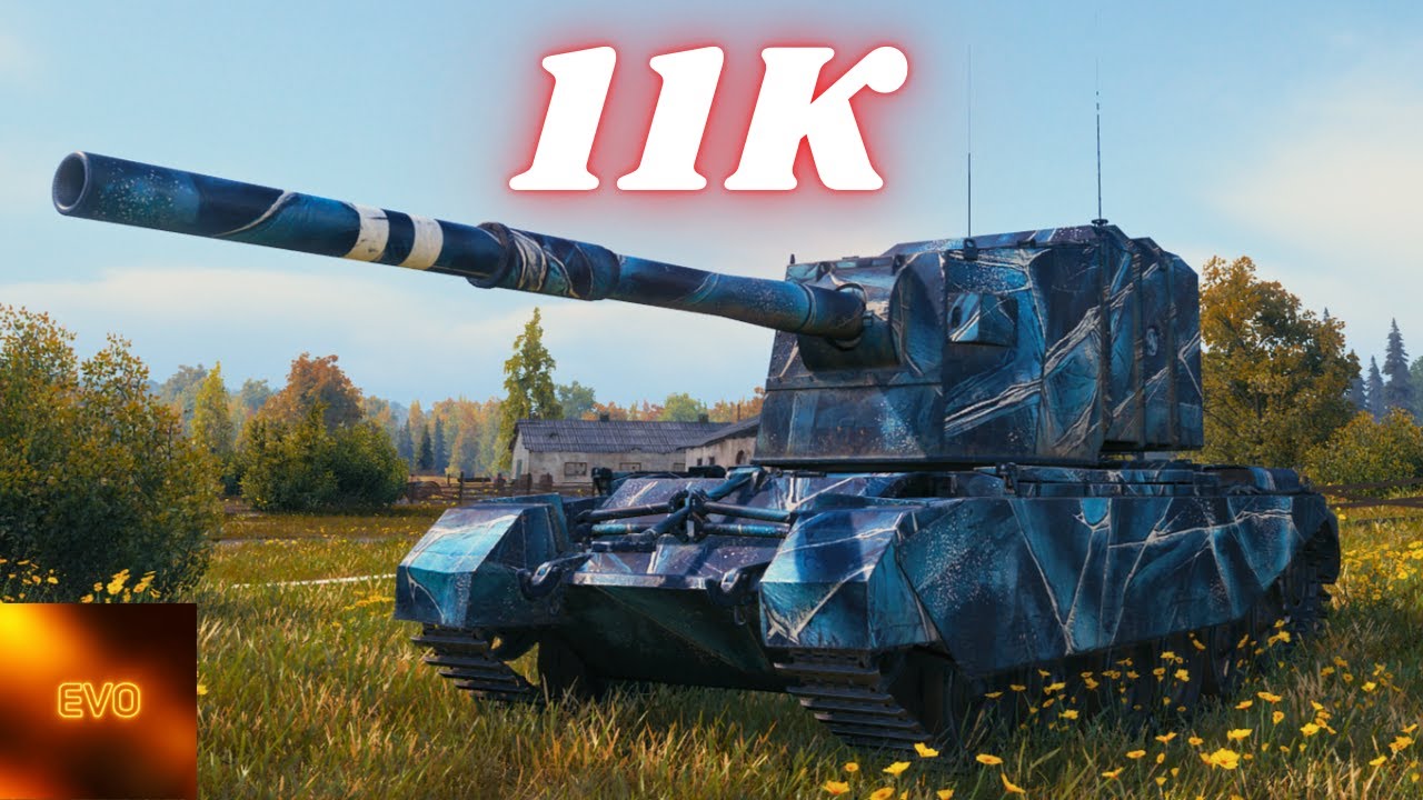 FV4005 - 11K  Damage & FV4005 Stage II 10K Damage   World of Tanks